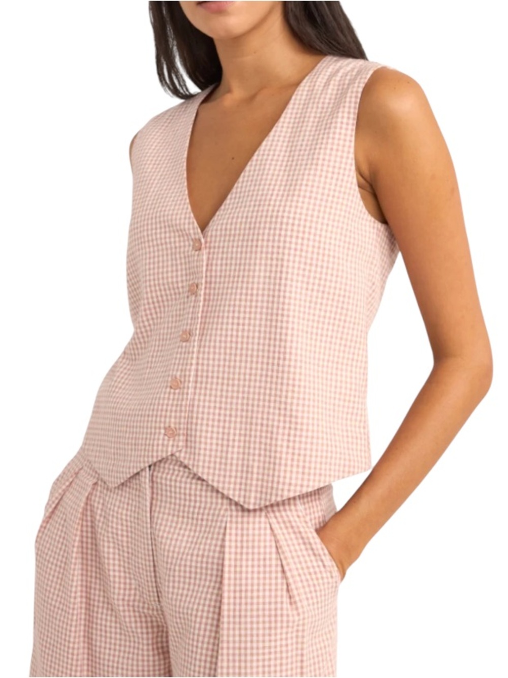 Rhythm Lola Check Vest